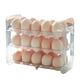 thumbnail image 1 of Soporte Abatible Para Huevos Para Frigorífico, Bandeja Para Huevos Para Frigorífico, Cajón, Cocina, M Transparente, 1 of 5