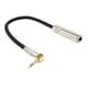 thumbnail image 4 of 3.5mm 90 Grados 1/4 TRS Macho A 6.35 1/8 Hembra Adaptador Estéreo Cable Cable, 4 of 5