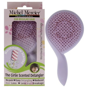El Cepillo Desenredante Perfumado Girlie Malvavisco Para Cabello Normal - Morado De Michel Mercier Para Mujer - Cepillo Para El Cabello