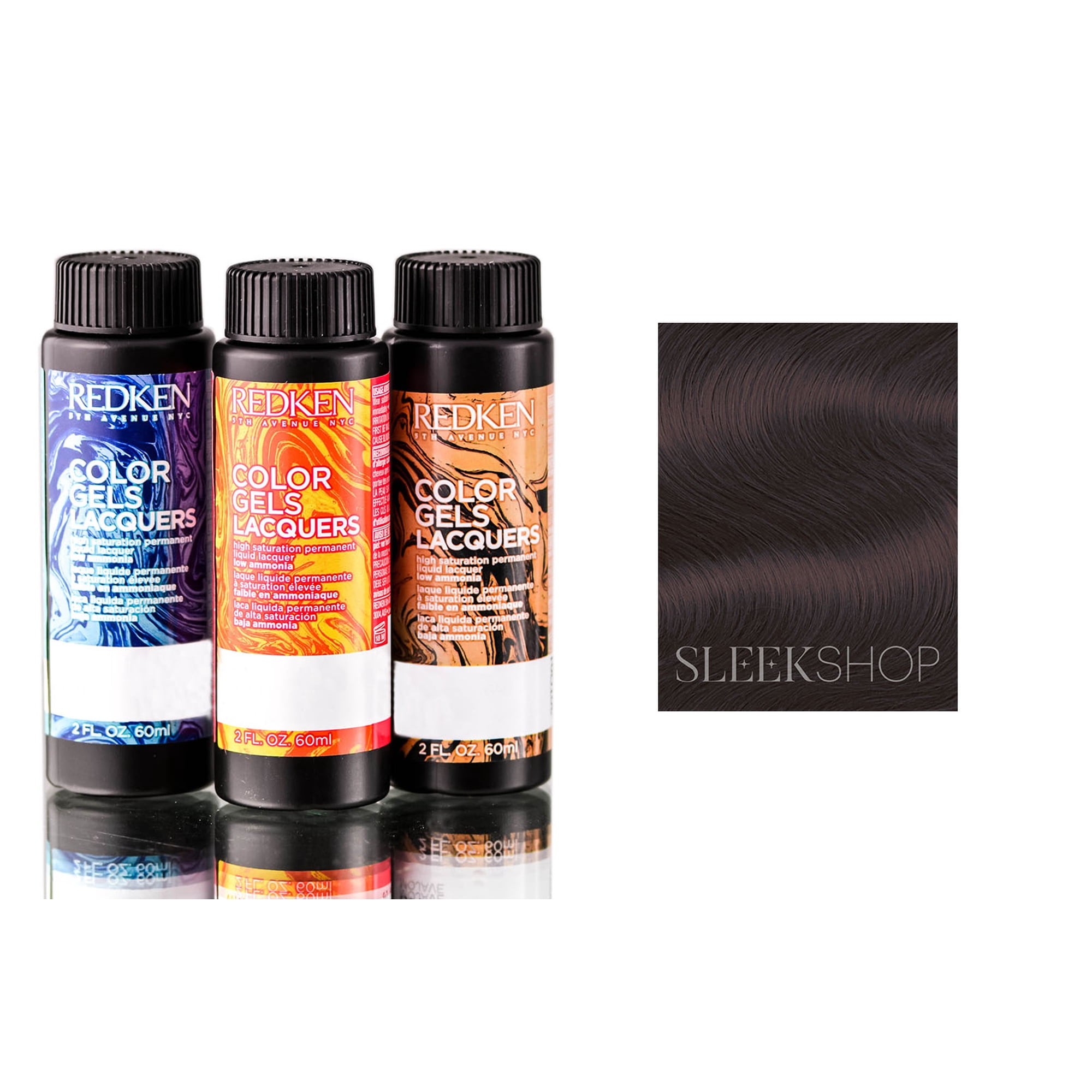 Esmalte De Uñas Redken Color Gel Lacquers 2 Ml 3rb/3.65 Caoba