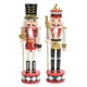 thumbnail image 3 of 2 Uds., Figuritas De Soldado Cascanueces De 30cm, Adorno Navide?o Para Estantería, Estilo D, 3 of 5