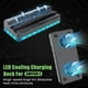 thumbnail image 3 of Reemplazo del ventilador y soporte con luz LED de colores para Nintendo Switch 2, ventilador silencioso con 3 puertos USB, 3 of 7