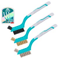 Juego Mini Escobillas Por 3 Piezas Total