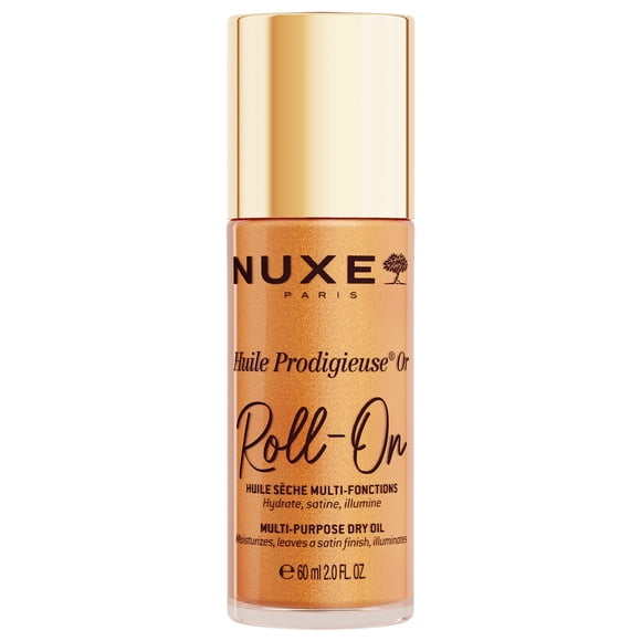 Rollo de aceite seco Nuxe Huile Prodigieuse Shimmering Roll-On, 60 ml