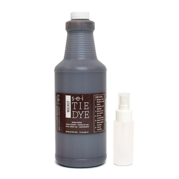 Kit de tie dye S·E·I Walnut, 946 ml, premezclado a base de agua