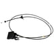 thumbnail image 2 of Pestillo de bloqueo del capó del motor delantero, Cable de liberación del capó 1027235 5R2Z16A665 Falcon BF, piezas de accesorios para coche, plást, 2 of 5