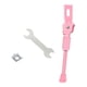 thumbnail image 2 of Pata De Cabra Para Bicicleta De Ni?os, Montaje Trasero, Bicicleta De Monta?a, Soporte Para Bicicleta De Exterior, 20 Pulgadas, Color Rosa, 2 of 5