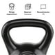thumbnail image 5 of Kettlebell Mancuerna Pesa Rusa Cemento 6 Kg Negro, 5 of 6