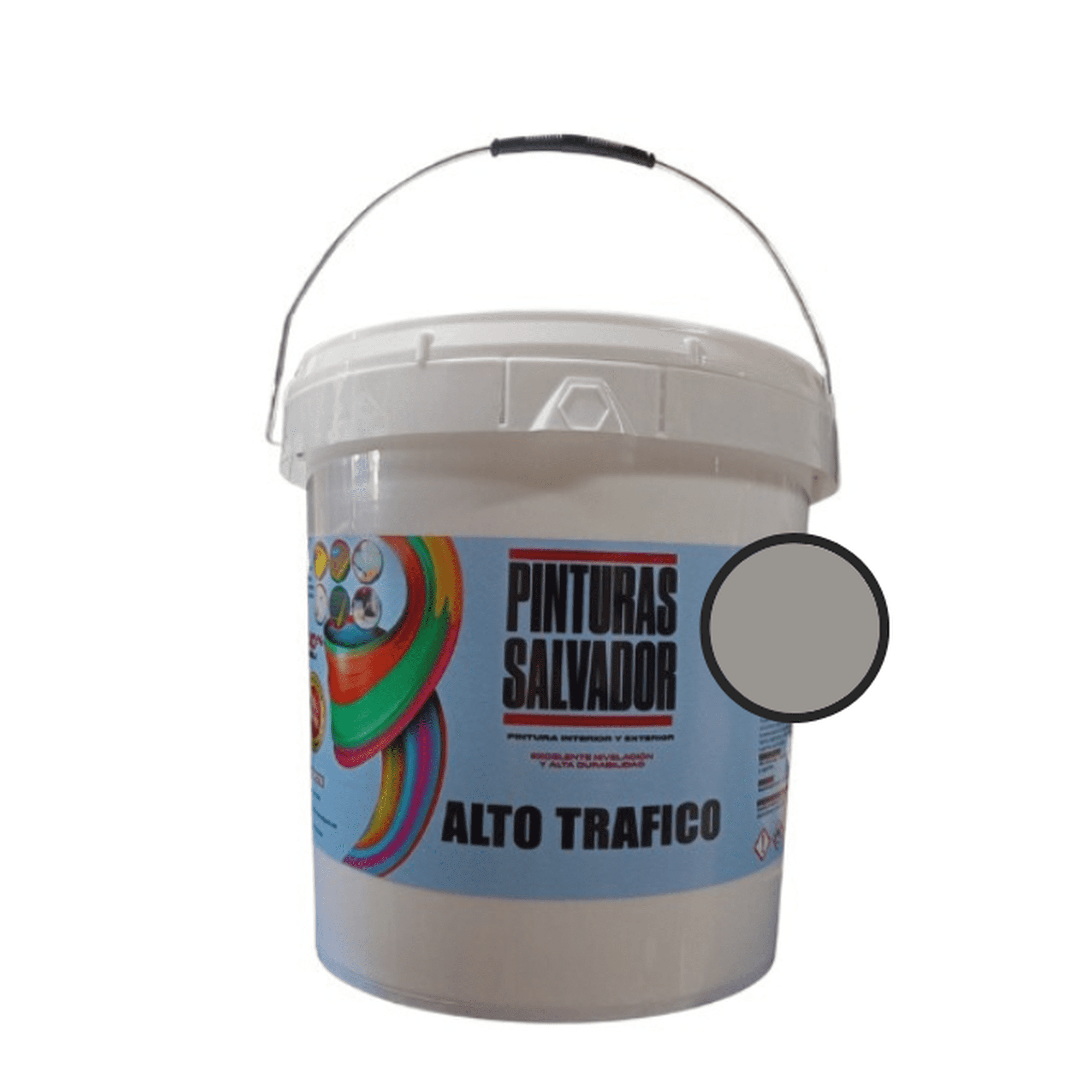 Salvador - Galón Alto Trafico Gris 4lt