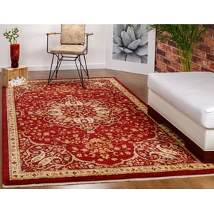 Home Fashion.Cl - Alfombra Oriental Wave 150X240 Cm Rojo