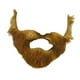 thumbnail image 2 of Disfraz De Barba Falsa Barba Realista De Halloween Bigotes Falsos Cosplay Vestir Marrón, 2 of 3