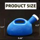 thumbnail image 2 of Orinal portátil YUMSUM para hombre, 2000 ml, colector de orinal, azul, 2 of 7