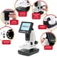 thumbnail image 2 of Microscopio AmScope DM130-16GB-18FOS-FSL-TW IQCREW LCD 3,5", 2 of 7