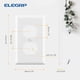 thumbnail image 5 of Placas de pared de 1 elemento con receptáculo dúplex ELEGRP Outlet Covers, 5 of 6