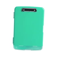 Magideal - Portapapeles Con Almacenamiento Y Portalápices, Organizador De Portapapeles Tamaño A4, Carpeta Portapapeles Multiusos Pp A Prueba De Polvo Para Médico Verde