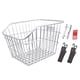 thumbnail image 5 of Cesta Trasera para Bicicleta, Cesta de Hierro de Fácil Instalación, Cesta de Alambre para Bicicleta, Estante de Carga para Montar Bicicletas Plegables, 5 of 5
