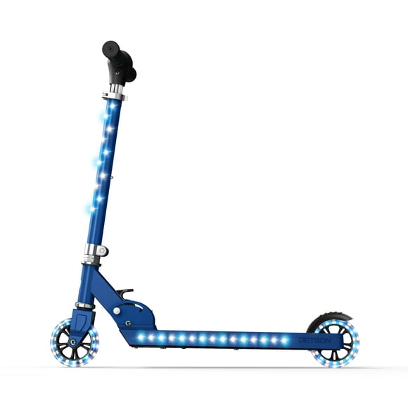 Patinete plegable para niños Jetson Jupiter con luces LED azules