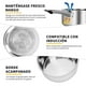 thumbnail image 2 of Bateria Cocina Cacerolas 15 Piezas Juego De Ollas Acero Inoxidable, 2 of 11