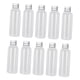 thumbnail image 1 of Botellas de viaje de 10 piezas para artículos de tocador Clear Vials de muestra de 100 ml de recipientes líquidos recargables para champú de crema par, 1 of 5
