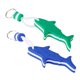 thumbnail image 5 of Llavero Flotante Con Forma De Pez, Llaveros Flotantes, Azul Y Verde, 2 Uds., 5 of 5