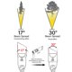 thumbnail image 4 of Floodlight Malibu Prominence, halógeno, 20 W, 176 lm, 12 V, blanco cálido, 4 of 9