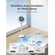 thumbnail image 4 of Ventilador de pedestal, circulador de aire PELONIS Ultra OmniFlow con control remoto, 4 of 9