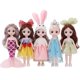 thumbnail image 2 of 6 Mini Muñecas Para Niñas Articuladas Y Con Ropa, 2 of 4