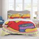 thumbnail image 1 of Pooh Bear Bedding Sets Cartoon Duvet Cover Lightweight 3 Piece Bet Sets for Kids Boys Girls, 1 of 5