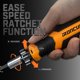 thumbnail image 3 of Juego de destornilladores IRONCUBE Ratcheting de 56 piezas con funda, 3 of 8