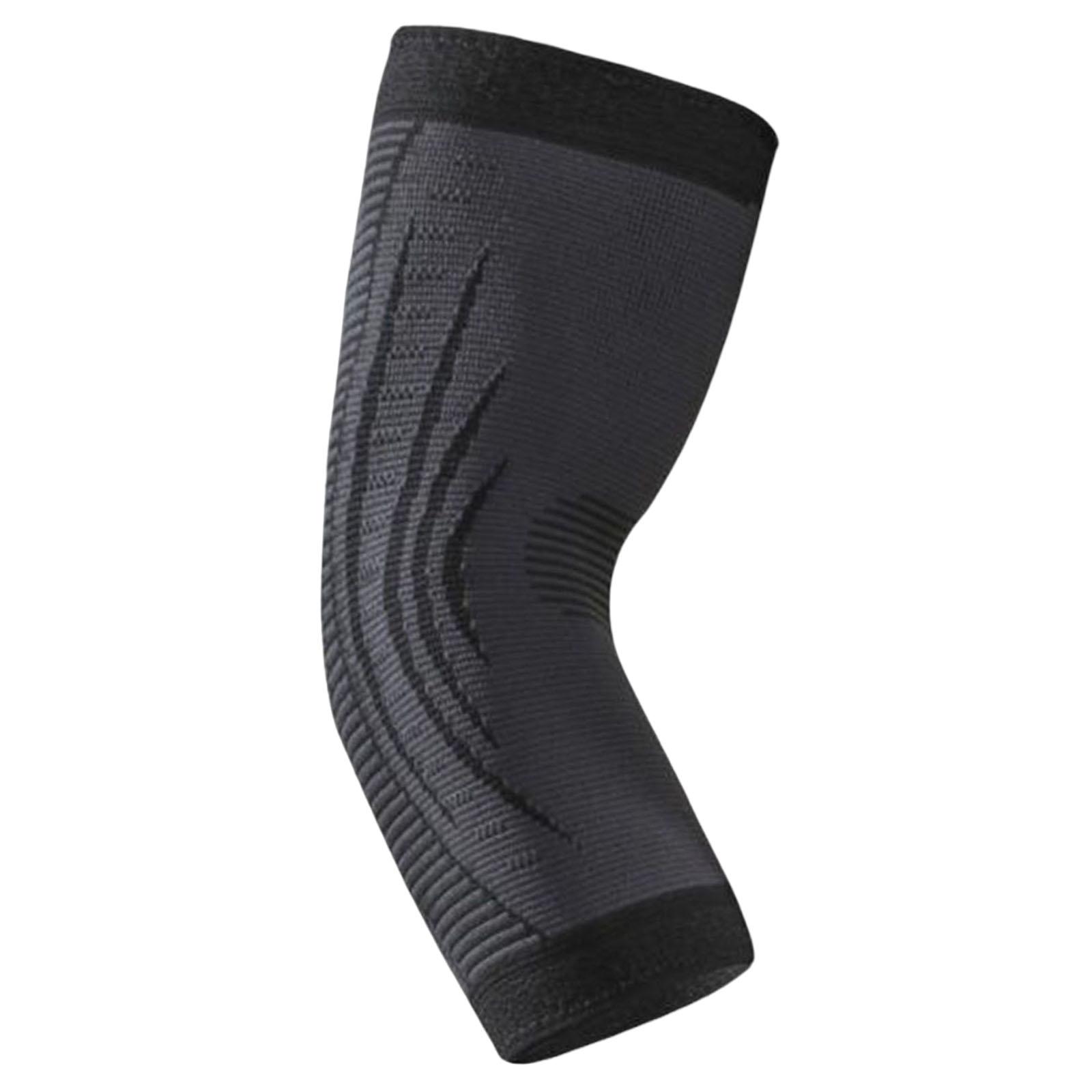 Ioensy - Codo Brace Arm Support Wrap Entrenamiento Manga De Compresión Negro L Xl24 A 30Cm