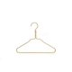 thumbnail image 4 of Perchas para trajes Quality Hangers de aluminio dorado, 12 piezas, para niños, 4 of 7