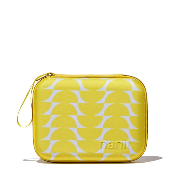 Monitor para bebés Nanit Pro de viaje con soporte múltiple, color amarillo