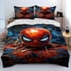 thumbnail image 1 of Spiderman Bedding Set Bed Cover Universal, Irons Mans Children Boys Bed Linen,Cartoon Anime Bed Linen Holiday Gifts Bed Sheets, 1 of 5