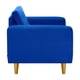 thumbnail image 5 of Sofa Bote 1c Felpa 01 Azul Rey, 5 of 6