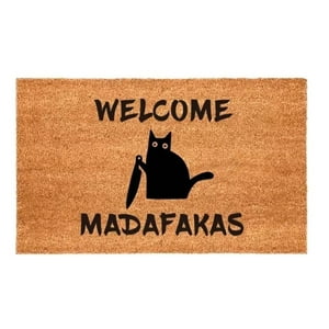 Kokomat - Limpiapiés Choapino Biodegradable Welcome Gato Madafakas