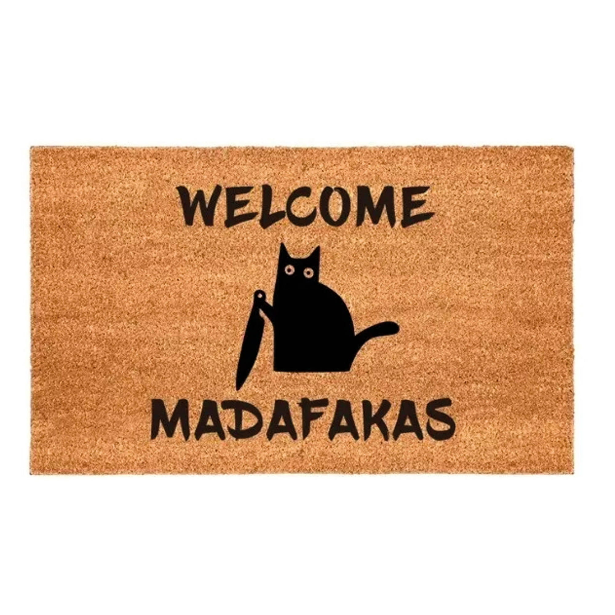 Kokomat - Limpiapiés Choapino Biodegradable Welcome Gato Madafakas