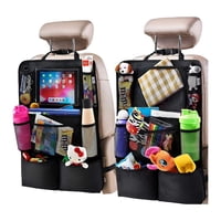 Crusec - Pack 2 Bolsas De Almacenamiento Para Respaldo Auto