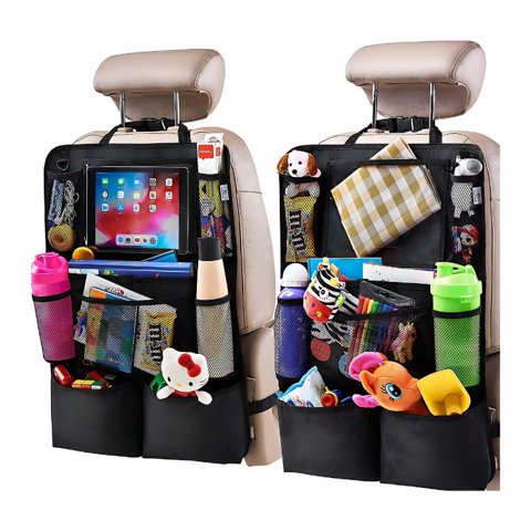 Crusec - Pack 2 Bolsas De Almacenamiento Para Respaldo Auto