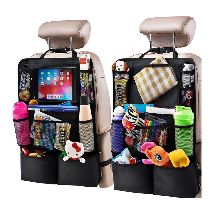 Crusec - Pack 2 Bolsas De Almacenamiento Para Respaldo Auto