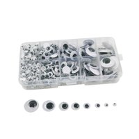 Magideal - 730 Uds. Ojos Saltones Que Se Mueven, Diy Para Muñecas, Ojos Divertidos Y Móviles Para Animar Marionetas, Rocas Para Mascotas, Fabricación De Tarjetas