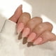 thumbnail image 2 of Press On Nails JOYVVEW Coral Pink Short Almond para mujer, 2 of 7