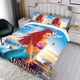 thumbnail image 3 of Sirena Negra Conjunto de sábanas temático, trío de piezas, cómodo y amigable con la piel, diseño único, regalo de decoración para el hogar para familiares, amigos y fans,140cm *210cm, 3 of 6