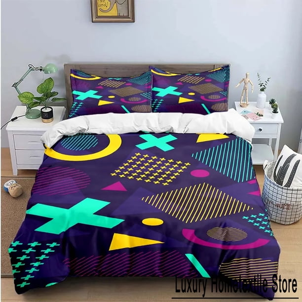 Gamer Controller Print Bedding Sets Exquisite Bed Supplies Set Duvet Cover Bed Comforter Set Bedding Set Luxury Birthday Gift Bed Sheets