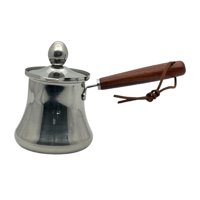 Bothyi - Cafetera Turca Con Tapa, Calentador De Leche Para Cocina, Para Cafetería, Restaurante, Camping, 720 Ml