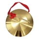 thumbnail image 5 of Instrumento de gong Mini gong de mano pequeña, percusión multiusos, gong de latón con mazo para ceremonias de celebración en el hogar y la Oficina , 32cm, 5 of 5