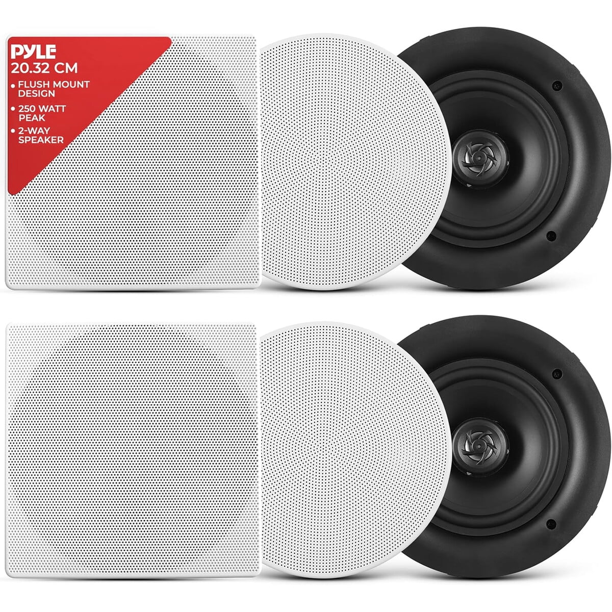 Parlantes Pyle 8 2 Vaas 250w Techopared Pdic86