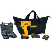 Taladro Atornillador Dewalt Dcd700C2A-B2 + 109 Accesorios Amarillo