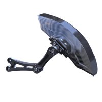 Ioensy - Guardabarros De Rueda Trasera De Motocicleta De Fibra De Carbono Para Niu Technologies 1ª Generación Negro