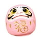 thumbnail image 2 of Estatua De Muñeca Daruma Artesanal Decorativa Para Decoración De Estantería De Mesa Rosa, 2 of 3