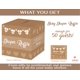 thumbnail image 2 of Rifa de Pañales Party Hearty - 50 tarjetas y caja, 2 of 5